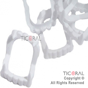 DIENTE DRACULA BLANCO x 12